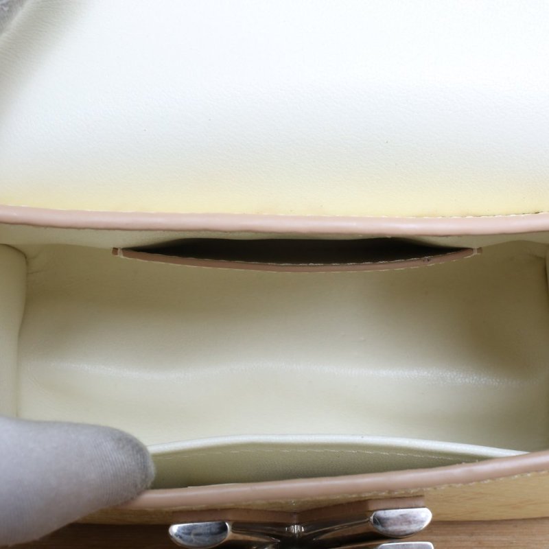 LOUIS VUITTON TWIST小號19黃色蛇皮銀扣2019肩背包-3