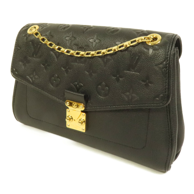 LOUIS VUITTON Monogram Empreinte Sant Germain PM金扣鏈帶肩背袋-2