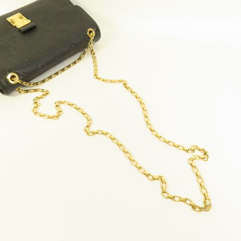 LOUIS VUITTON Monogram Empreinte Sant Germain PM金扣鏈帶肩背袋-4