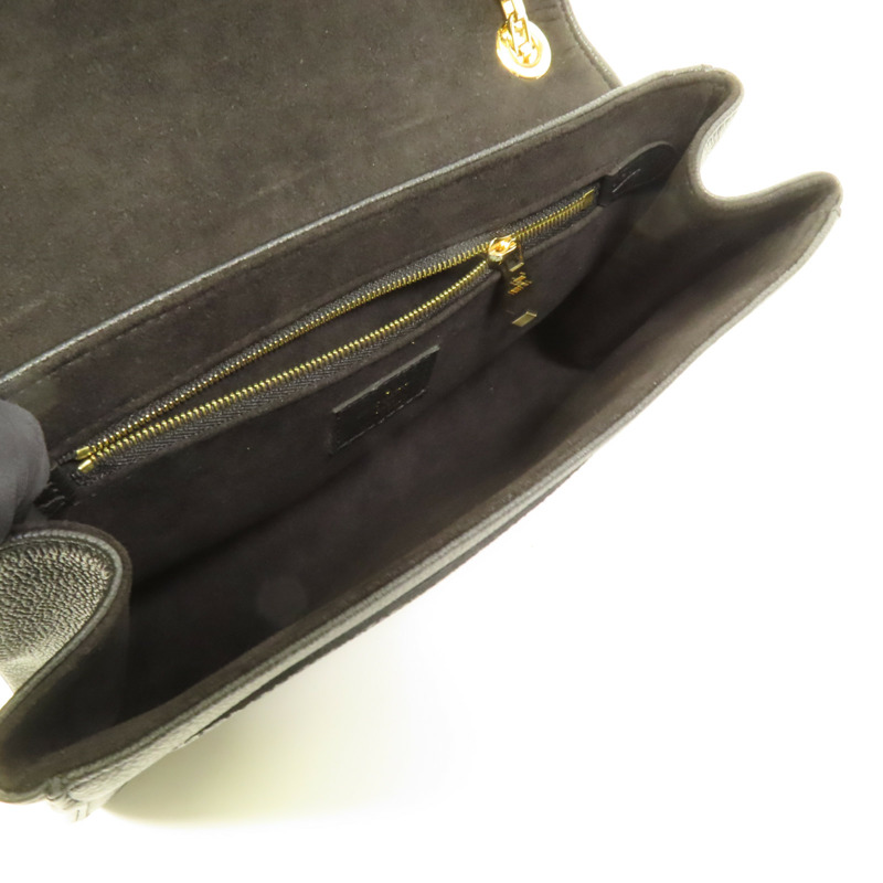 LOUIS VUITTON Monogram Empreinte Sant Germain PM金扣鏈帶肩背袋-5