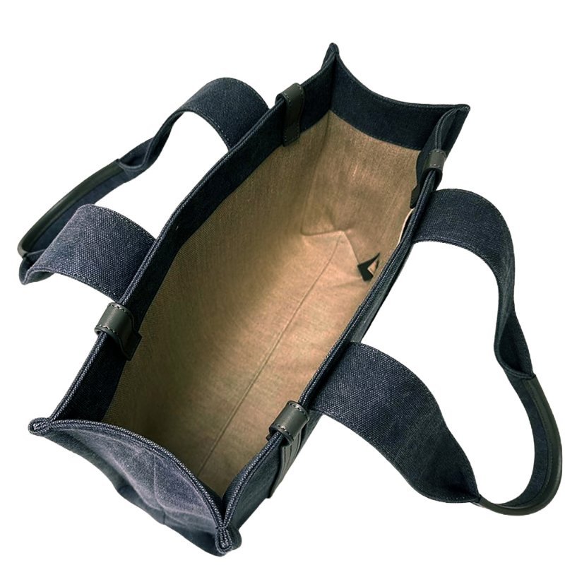 Chloe Small Woody Tote Bag for Women in Dusky Blue (CHC24AS397N93-40X)-2