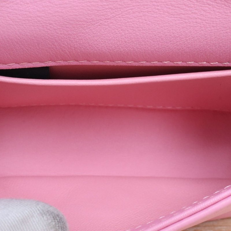 BVLGARI SerpentiCabochon蛇頭包超Mini玫粉色牛皮玫瑰粉牛皮肩背包-2