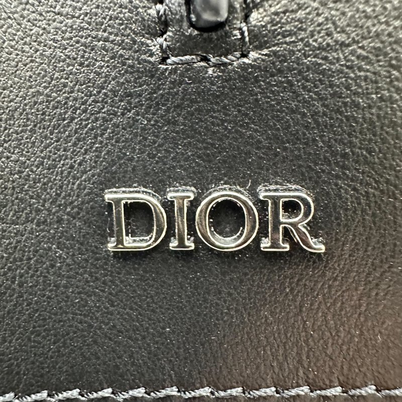 【美收精品】DIOR 黑色老花後背包 C-23【隔月月中將轉賣至日本 上架期限30天】-10