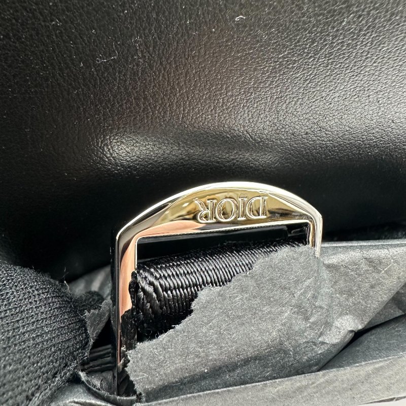 【美收精品】DIOR 黑色老花後背包 C-23【隔月月中將轉賣至日本 上架期限30天】-11