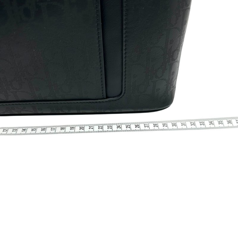 【美收精品】DIOR 黑色老花後背包 C-23【隔月月中將轉賣至日本 上架期限30天】-14