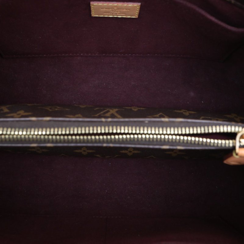 LOUIS VUITTON Montaigne蒙田中號33PVC金扣2018老花肩背包-3