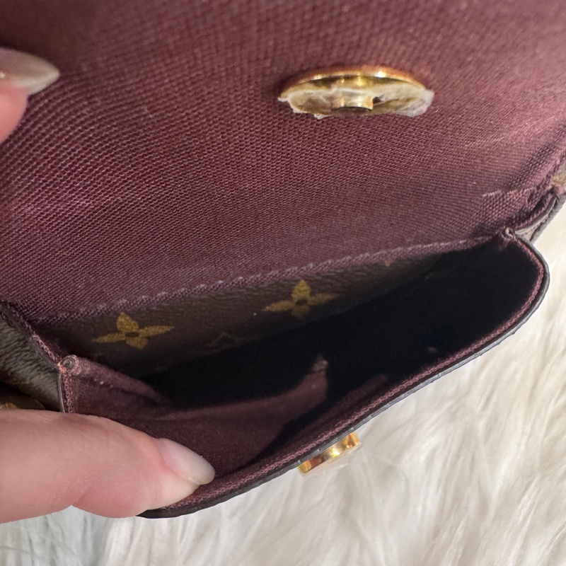 LV Vivacite 老花肩斜背包 晶片款-10