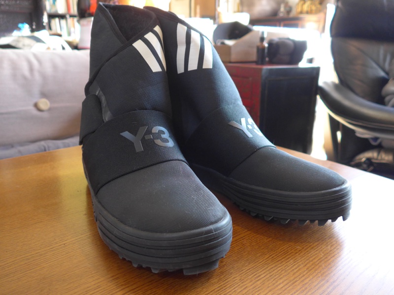 Y3 山本耀司愛愛迪達聯名款簡約設計潮鞋38號-1
