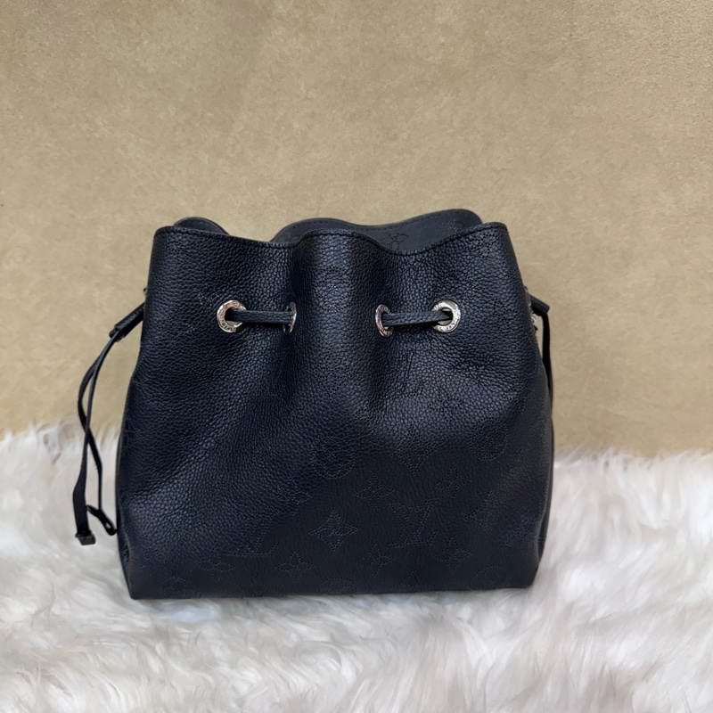 LV Bella 黑銀牛皮月光女神 晶片款-1