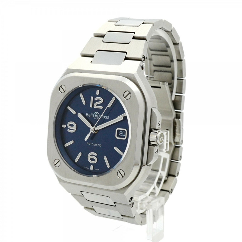 Bell & Ross 藍鋼 BR05A-BLU-ST 不鏽鋼錶盤男士腕錶-2