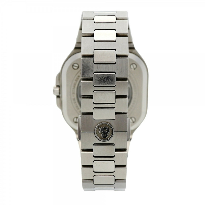 Bell & Ross 藍鋼 BR05A-BLU-ST 不鏽鋼錶盤男士腕錶-8