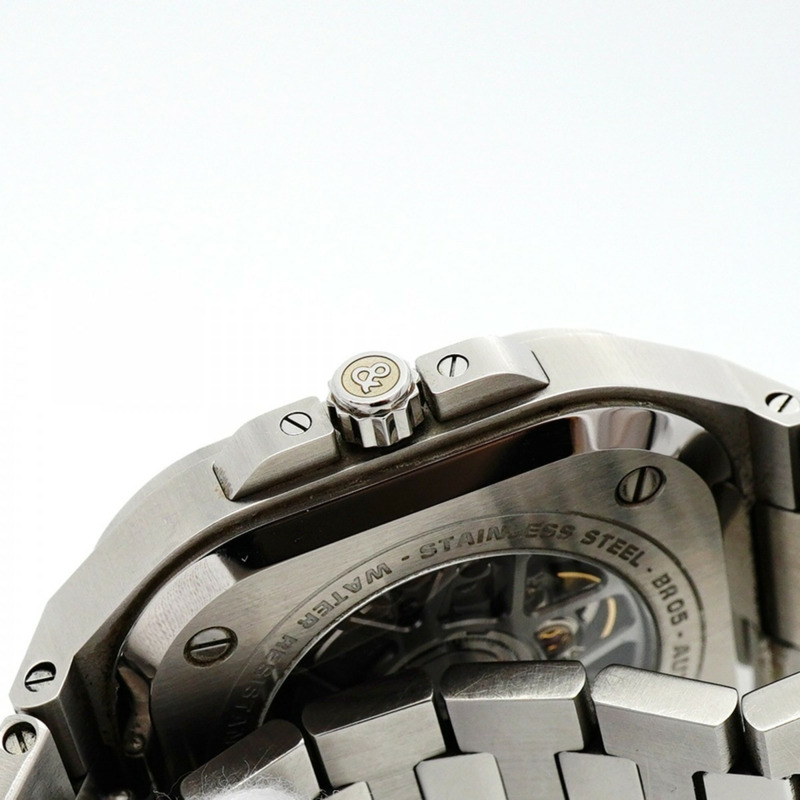 Bell & Ross 藍鋼 BR05A-BLU-ST 不鏽鋼錶盤男士腕錶-11