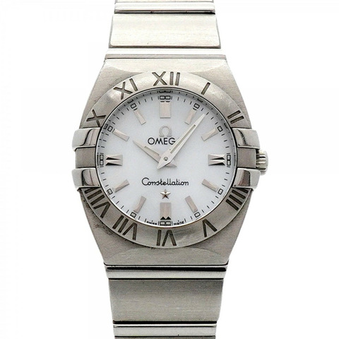 歐米茄星座系列 1581.70 白色錶盤女錶