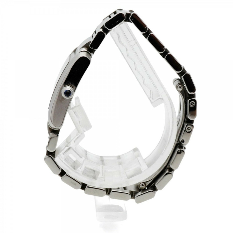 卡地亞 Tank Française SM W51008Q3 白色錶盤女錶-9