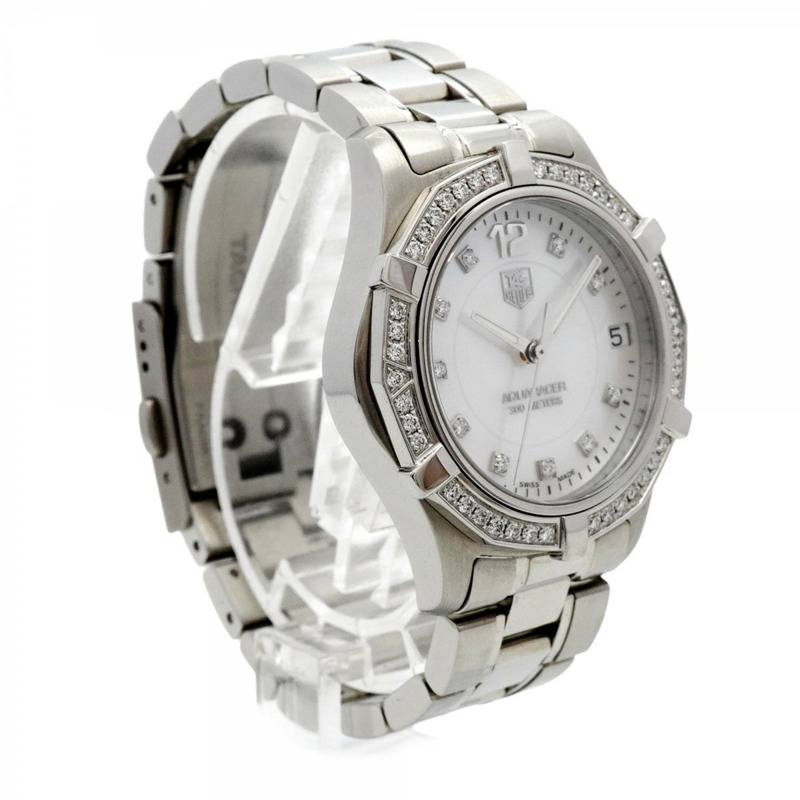 TAG Heuer 豪雅競潛系列 WAF1313 白色錶盤女錶-3