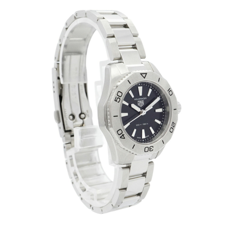 TAG Heuer Aquaracer WBP1410 黑色錶盤女士腕錶-3