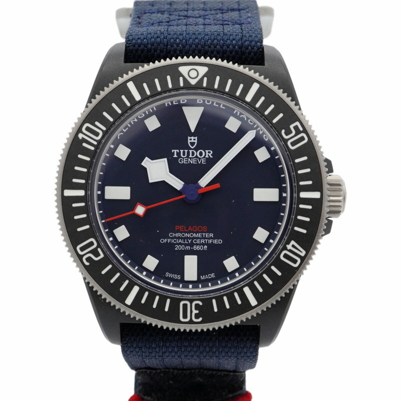 帝舵 Pelagos FXD 25707KN 海軍藍錶盤男士腕錶-0