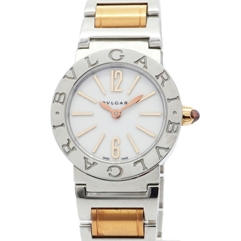 寶格麗 BBL26S 白色錶盤女士腕錶-0