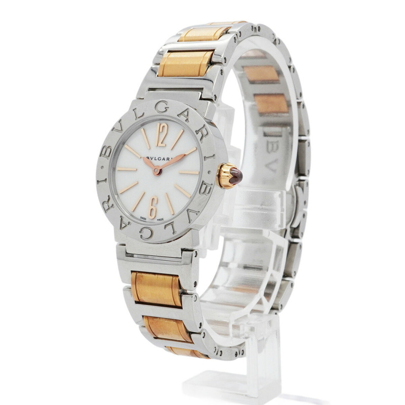 寶格麗 BBL26S 白色錶盤女士腕錶-2