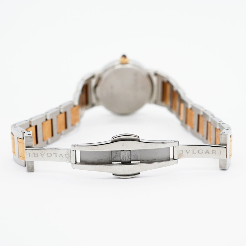 寶格麗 BBL26S 白色錶盤女士腕錶-4