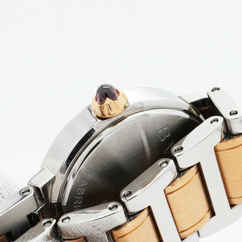 寶格麗 BBL26S 白色錶盤女士腕錶-10