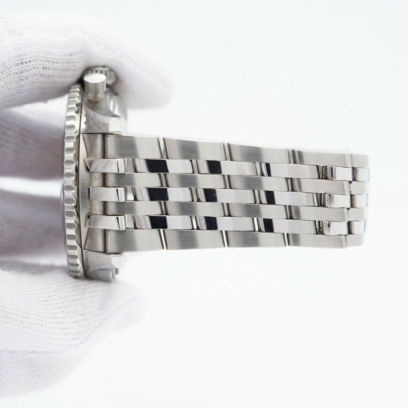 百年靈 Navitimer AB0138 銀色錶盤男士腕錶-6