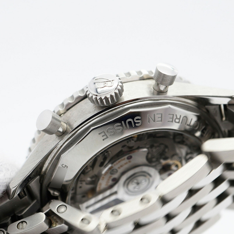 百年靈 Navitimer AB0138 銀色錶盤男士腕錶-10