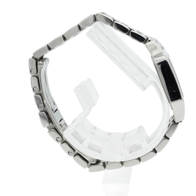 卡地亞 Santos de SM W25064Z5 象牙色錶盤女士腕錶-8