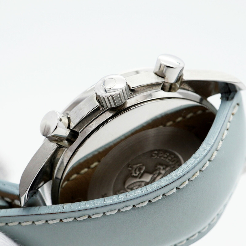 歐米茄超霸系列3802.71.53白色錶盤男士腕錶-9