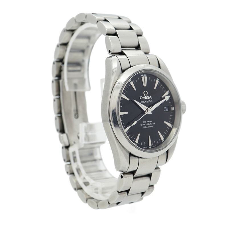 歐米茄海馬系列 2504.50 黑色錶盤男士腕錶-2