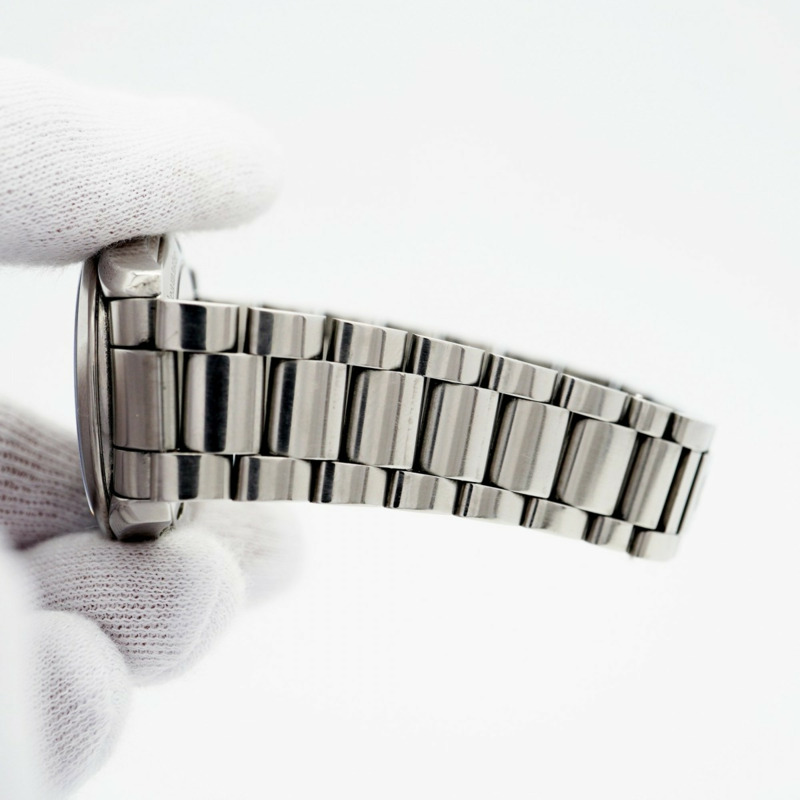 歐米茄海馬系列 2504.50 黑色錶盤男士腕錶-5