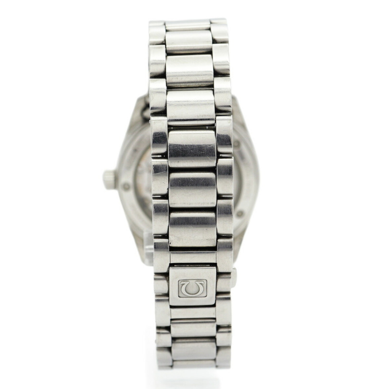 歐米茄海馬系列 2504.50 黑色錶盤男士腕錶-6