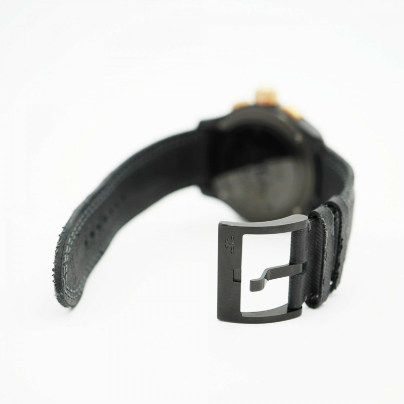 積家 Master Compressor 179.C.C7 黑色錶盤男士腕錶-3