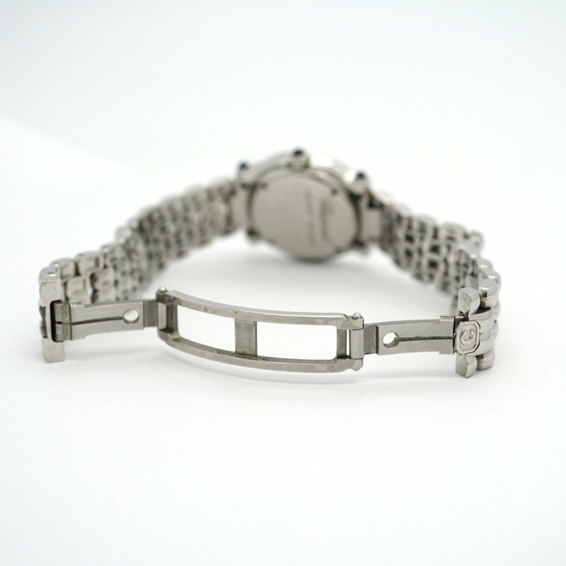 蕭邦 Happy Sport 27 8250-23 白色錶盤女士腕錶-3