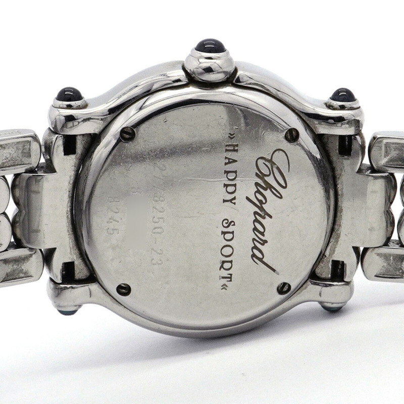 蕭邦 Happy Sport 27 8250-23 白色錶盤女士腕錶-4