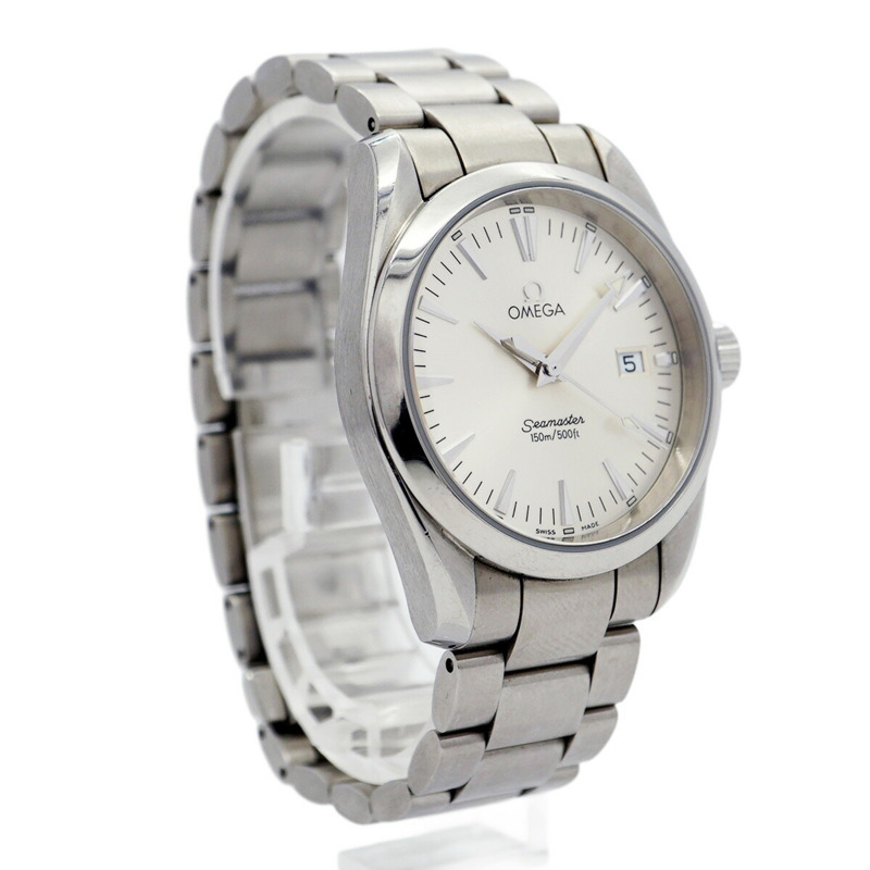 歐米茄海馬系列 2517.30 銀色錶盤男士腕錶-2