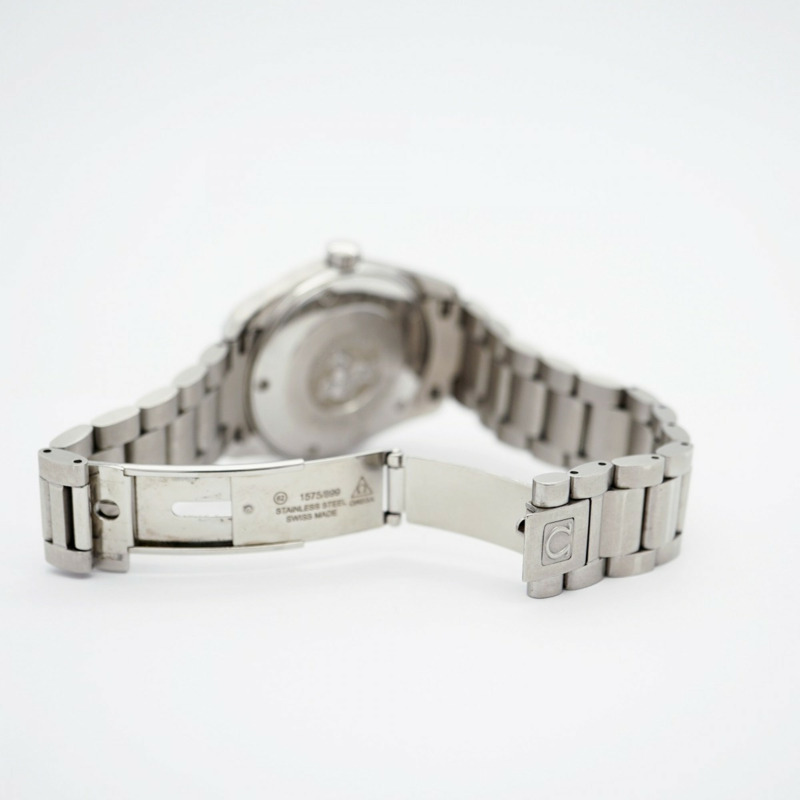 歐米茄海馬系列 2517.30 銀色錶盤男士腕錶-3