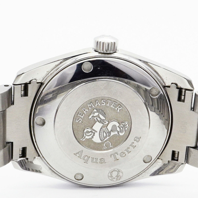 歐米茄海馬系列 2517.30 銀色錶盤男士腕錶-4