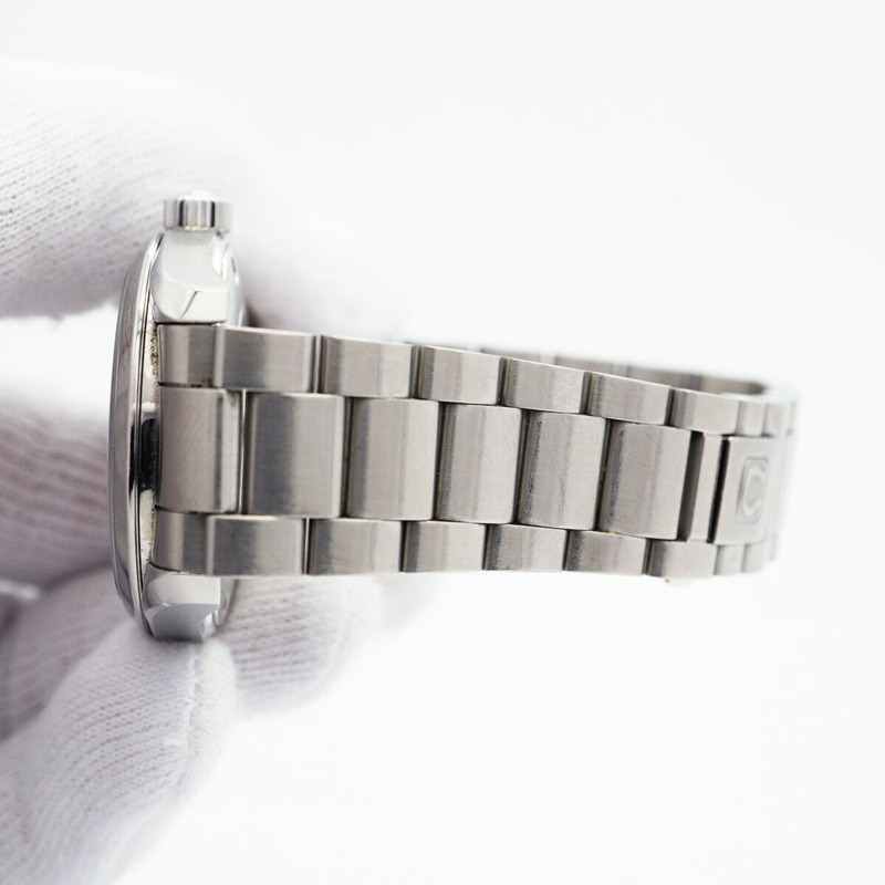 歐米茄海馬系列 2517.30 銀色錶盤男士腕錶-5