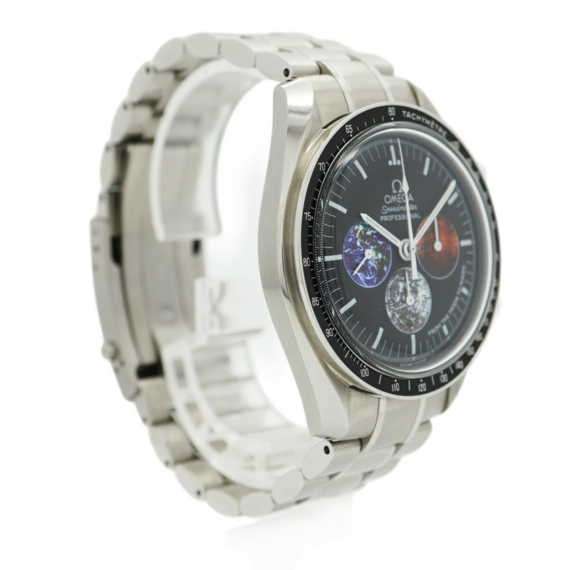 歐米茄超霸系列3577.50黑色錶盤男士腕錶-2