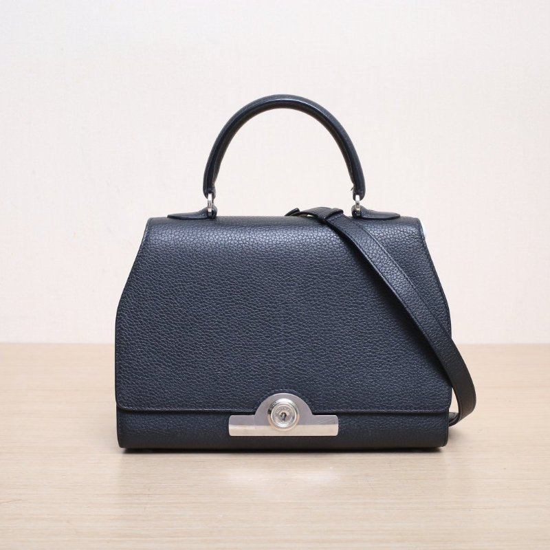 MOYNAT RejanePetite26黑色牛皮肩背包-0