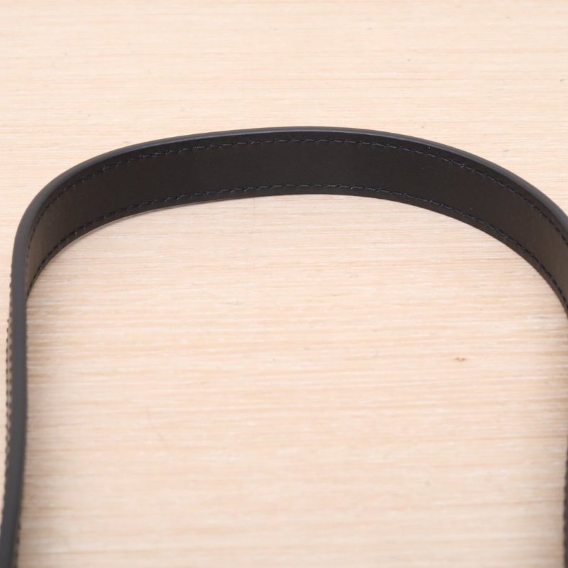 LOUIS VUITTON 黑色牛皮羊皮銀扣晶片bikernano可拆卸肩帶單肩手提包/肩背包-2