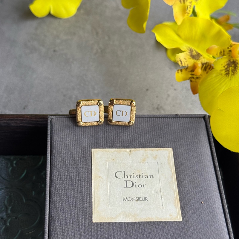 Christian Dior 䄂扣 領帶夾 禮盒套裝 Monsieur-2