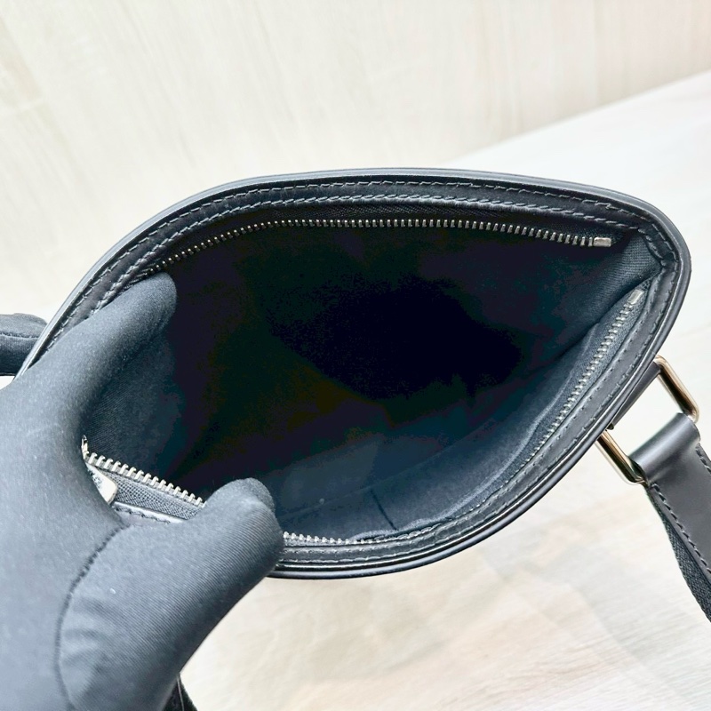 LV黑灰棋盤格日字側背包N58028-9