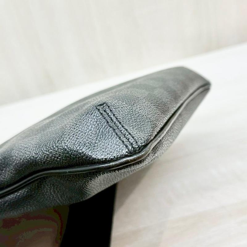 LV黑灰棋盤格日字側背包N58028-18