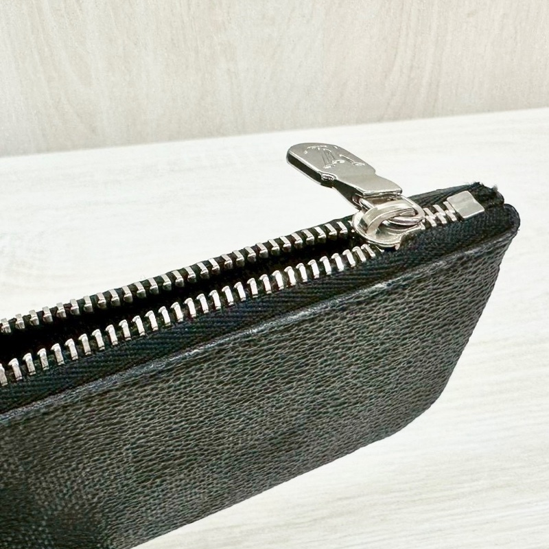 LV黑灰棋盤格帆布三合一斜背郵差包/N50017-15