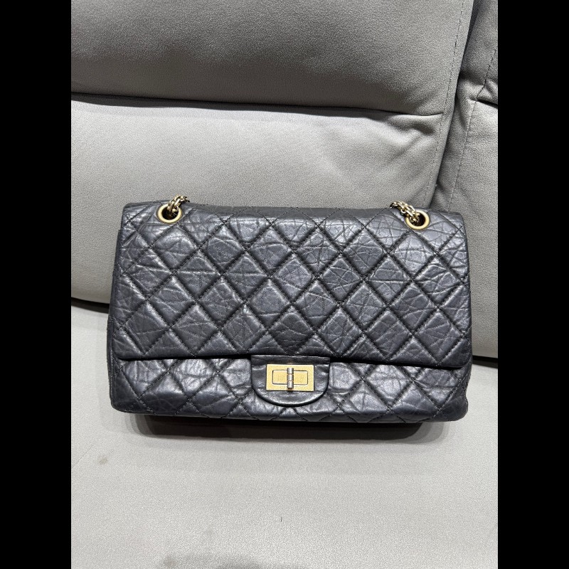 Chanel 黑金20.55大號-0