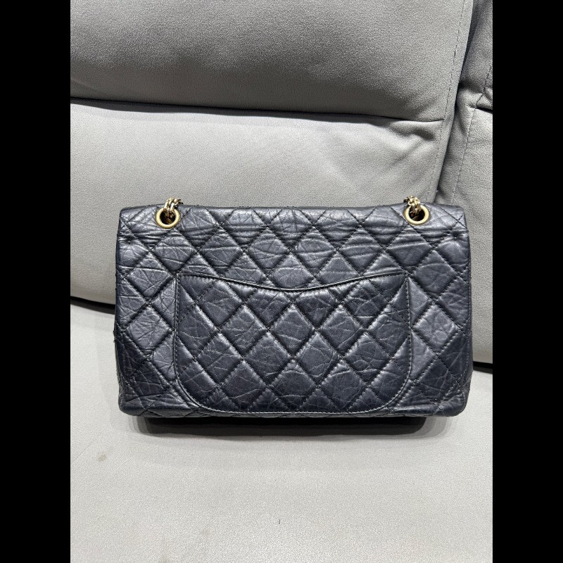 Chanel 黑金20.55大號-1