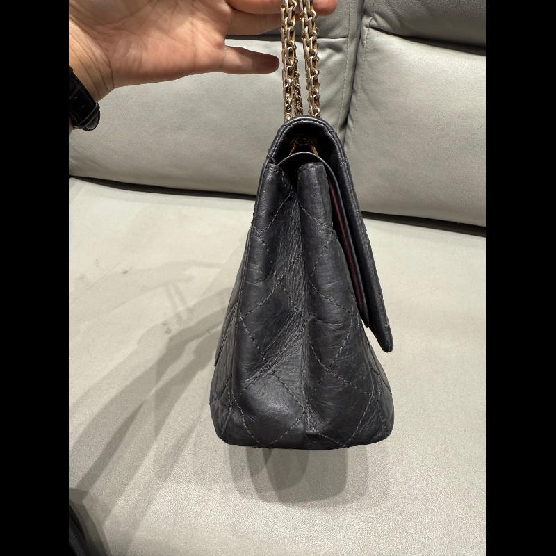 Chanel 黑金20.55大號-2