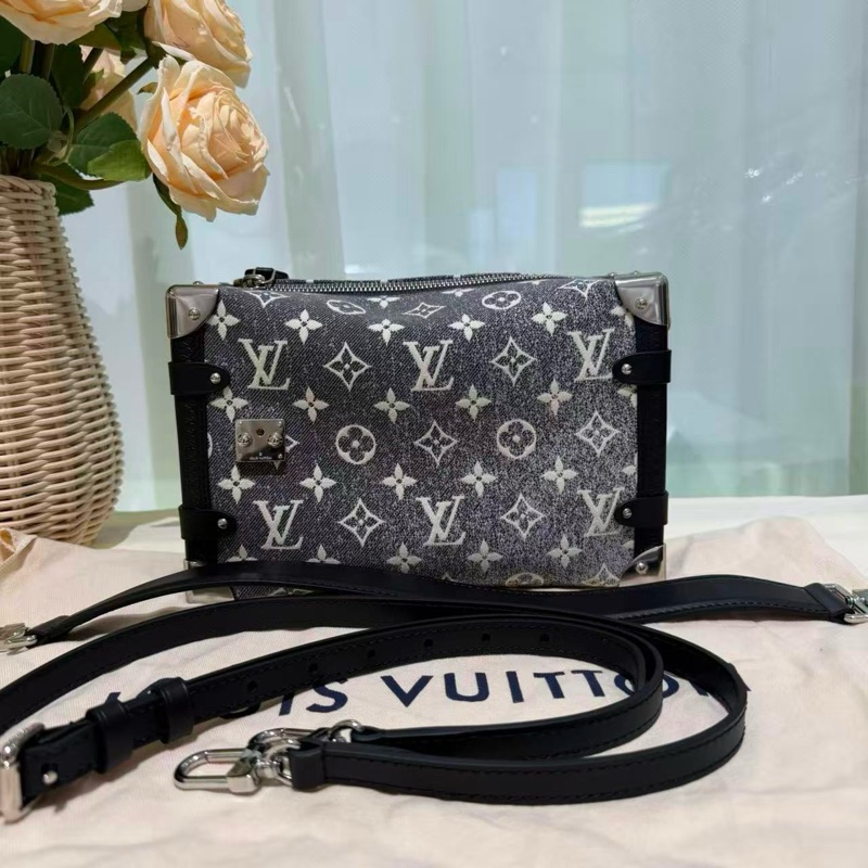 LV限定款牛仔漸變包包-0
